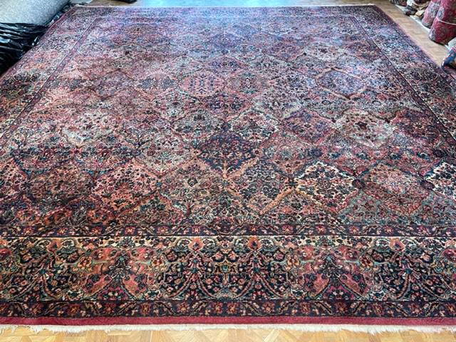 Antique Square size Kirman Design Karastan Rug-FA (1 of 10)