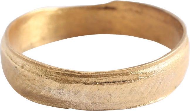 FINE VIKING WEDDING RING C.900-1050 AD, SIZE 7 3/4 (1 of 4)