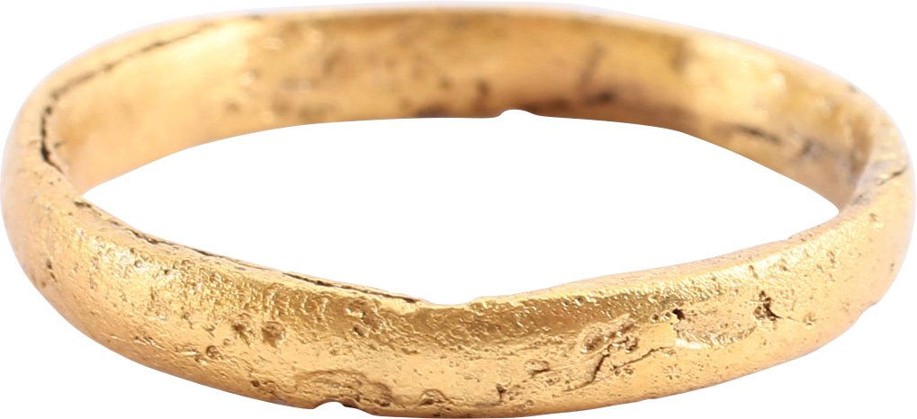 RARE VIKING WOMAN’S WEDDING RING, 9TH-11TH CENTURY SZ 8. (1 of 3)