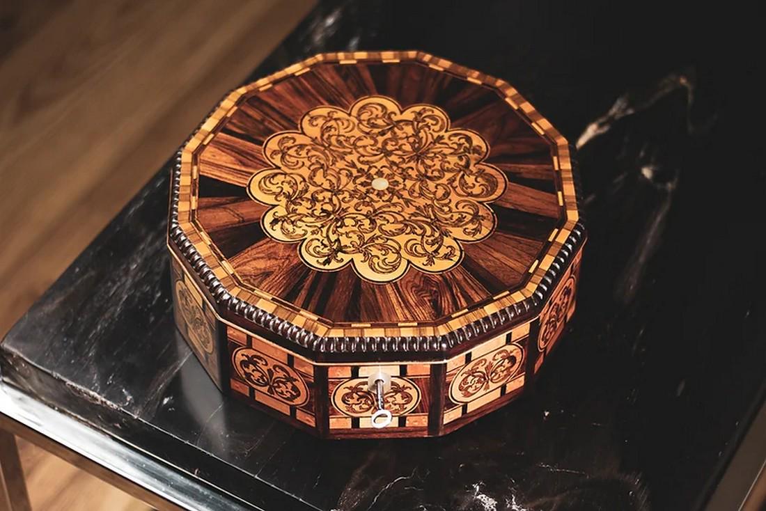 Remarkable Inlaid Jewellery Box 1890 (1 of 13)