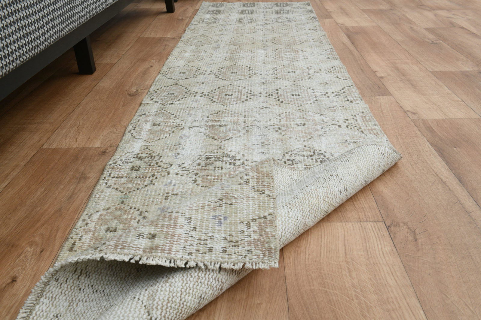 3'1x6'2 Ft Turkish Faded Vintage Oushak Rug (1 of 9)