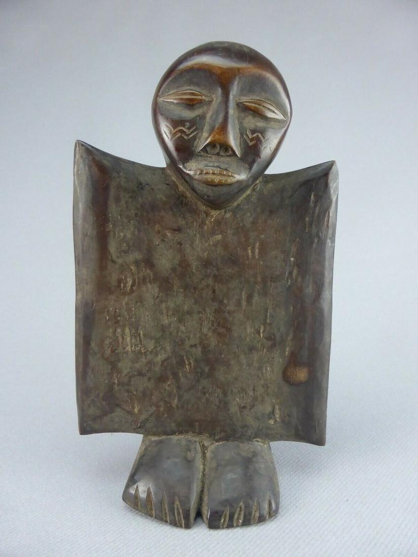 African Art Cute LEGA Figure 2 Statue sculpture Congo drc (1 of 8)