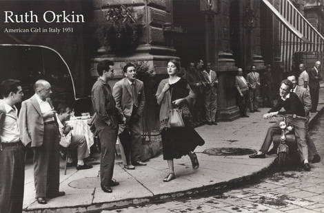 Ruth Orkin - American Girl in Italy, 1951 - 1999 Offset Lithograph 24" x 36": American Girl in Italy, 1951 by Ruth Orkin, 1999 Unsigned Offset Lithograph. Paper size is 24 x 36 inches, with an image size of 24 x 36 inches. The Offset Lithograph is from an unknown edition size.