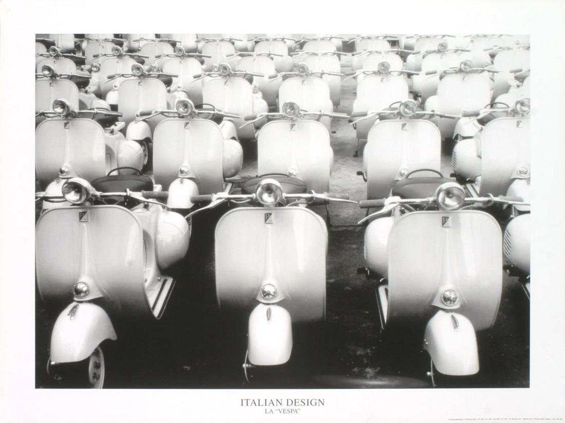 Artist Unknown - La Vespa - Offset Lithograph 23.75" x 31.5" (1 of 1)