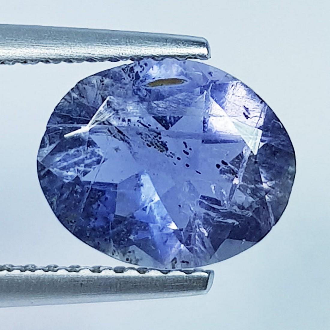 1.77 Ctz "Fine Collection" Natural Iolite Oval Cut: No Reserve! Title: 1.77 Ctz "Fine Collection" Natural Iolite Oval Cut Color/Clarity: Blue / VS Gemstones: Lolite Carat Weights: 1.77 Size/Dimensions: 9.60 x 8.00 x 4.50 Additional Information: Oval - 