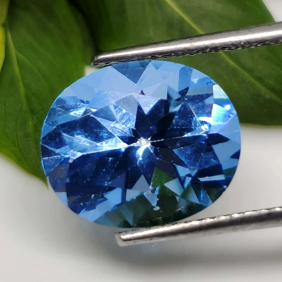 5.90 ct Natural Sum Blue Topaz-Top Grade (1 of 2)