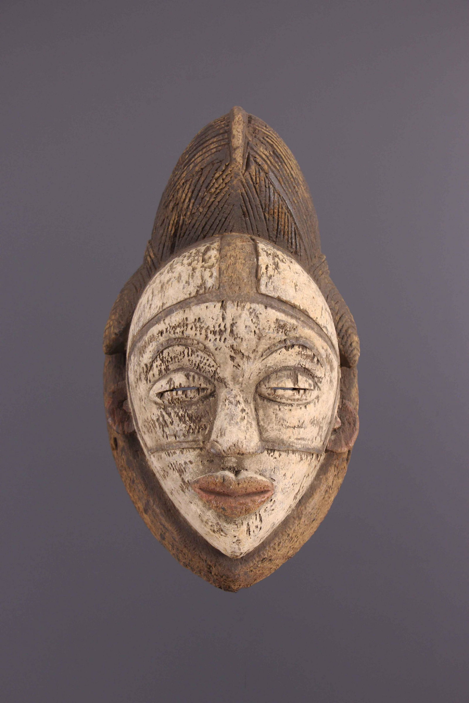 Punu mask - Gabon - African Art Tribal Art (1 of 10)