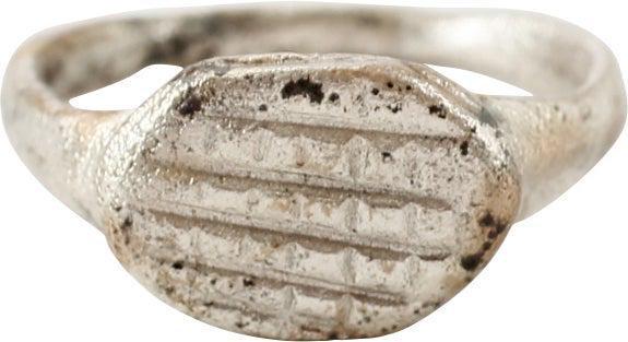 MEDIEVAL WOMAN'S RING, EARLY CHRISTIAN PERIOD, SZ 4 1/4 (1 of 4)