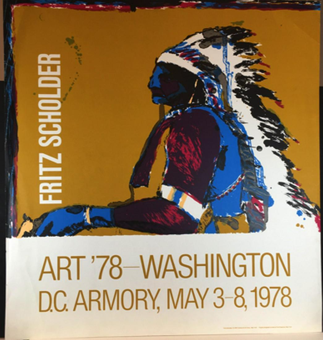 Fritz Shoulder, ( American, 1937-2005) “Art 78 Washington” (1 of 1)