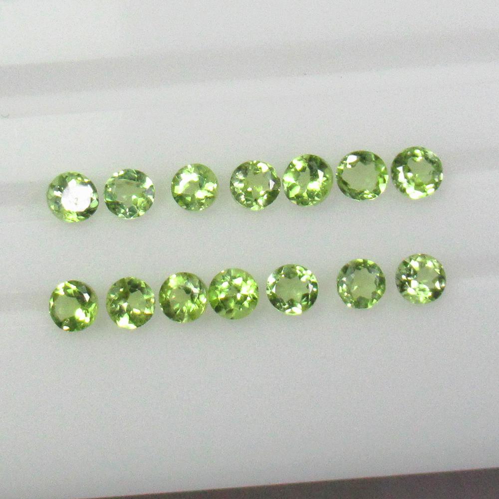 1.82 Ctw Natural 14 Pakistan Peridot Drilled Round Beads: No Reserve! Title: 1.82 Ctw Natural 14 Pakistan Peridot Drilled Round Beads Stone Clarity: Transparent Gemstones: Natural Peridot Beads Carat Weights: 1.82 Size/Dimensions: 3.00 - 3.20 mm / 14 Pc's Ad