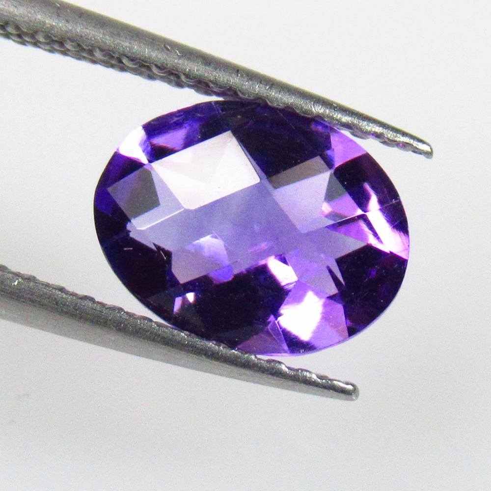 1.43 Ctw Natural Purple Amethyst Oval Cut (1 of 2)