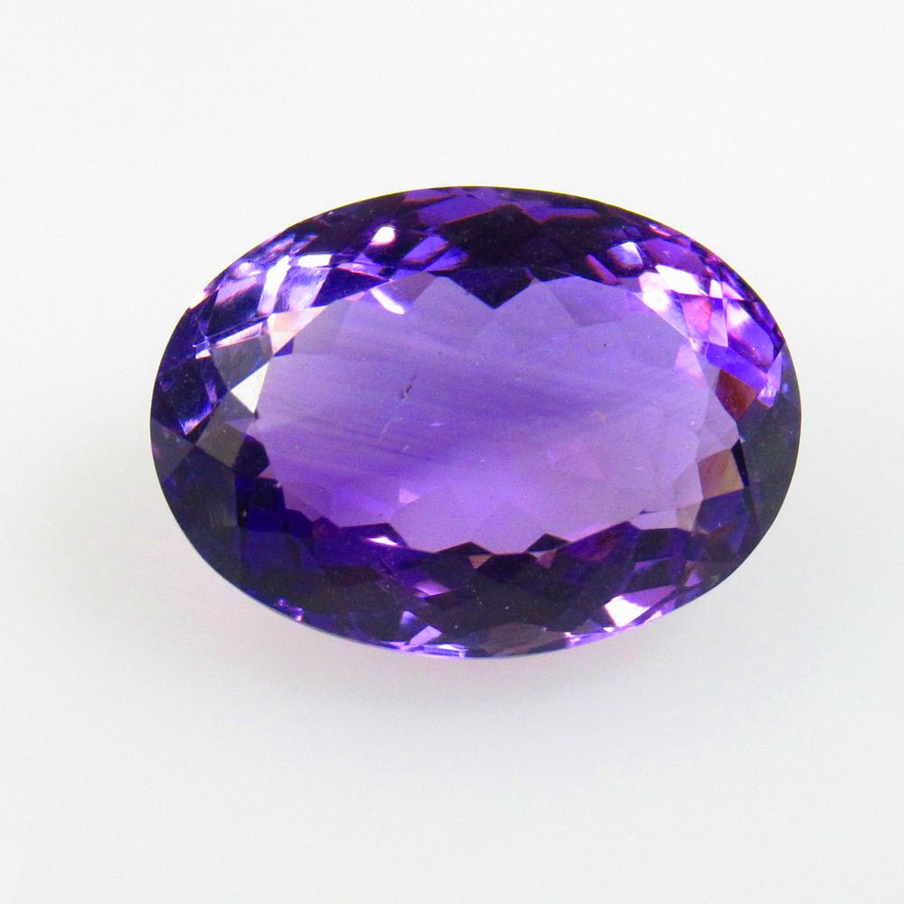 10.63 Ctw Natural Purple Amethyst Oval Cut (1 of 2)