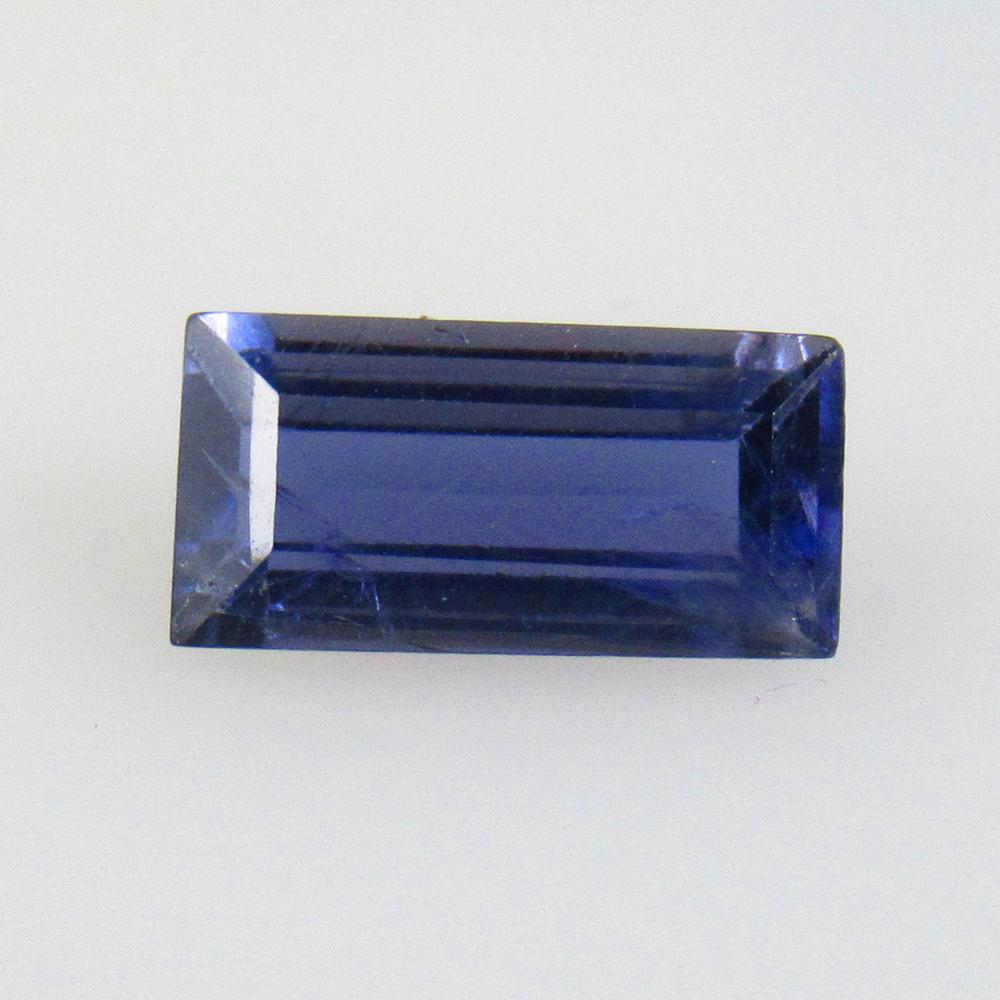 1.57 Ctw Natural Iolite Rectangle Cut: No Reserve! Title: 1.57 Ctw Natural Iolite Rectangle Cut VVS Gemstones: Natural Iolite Carat Weights: 1.57 Size/Dimensions: 10.60 x 5.30 x 3.60 mm Additional Information: Very Good Luster / Excellent