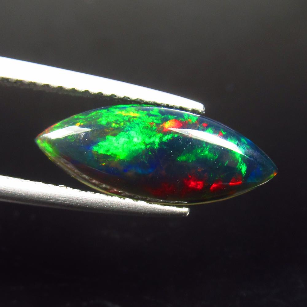 Natural Black Fire Opal - 1.50 Ct (1 of 2)