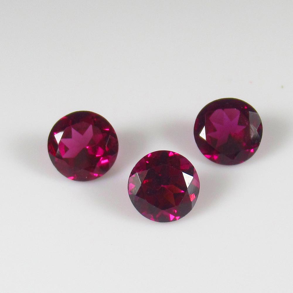 Natural Rhodolite Garnet Set - 3.13 Ct (1 of 3)
