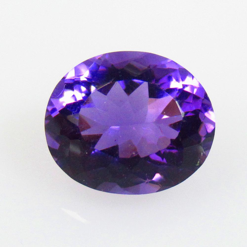 3.86 Ctw Natural Purple Amethyst Oval Cut (1 of 2)