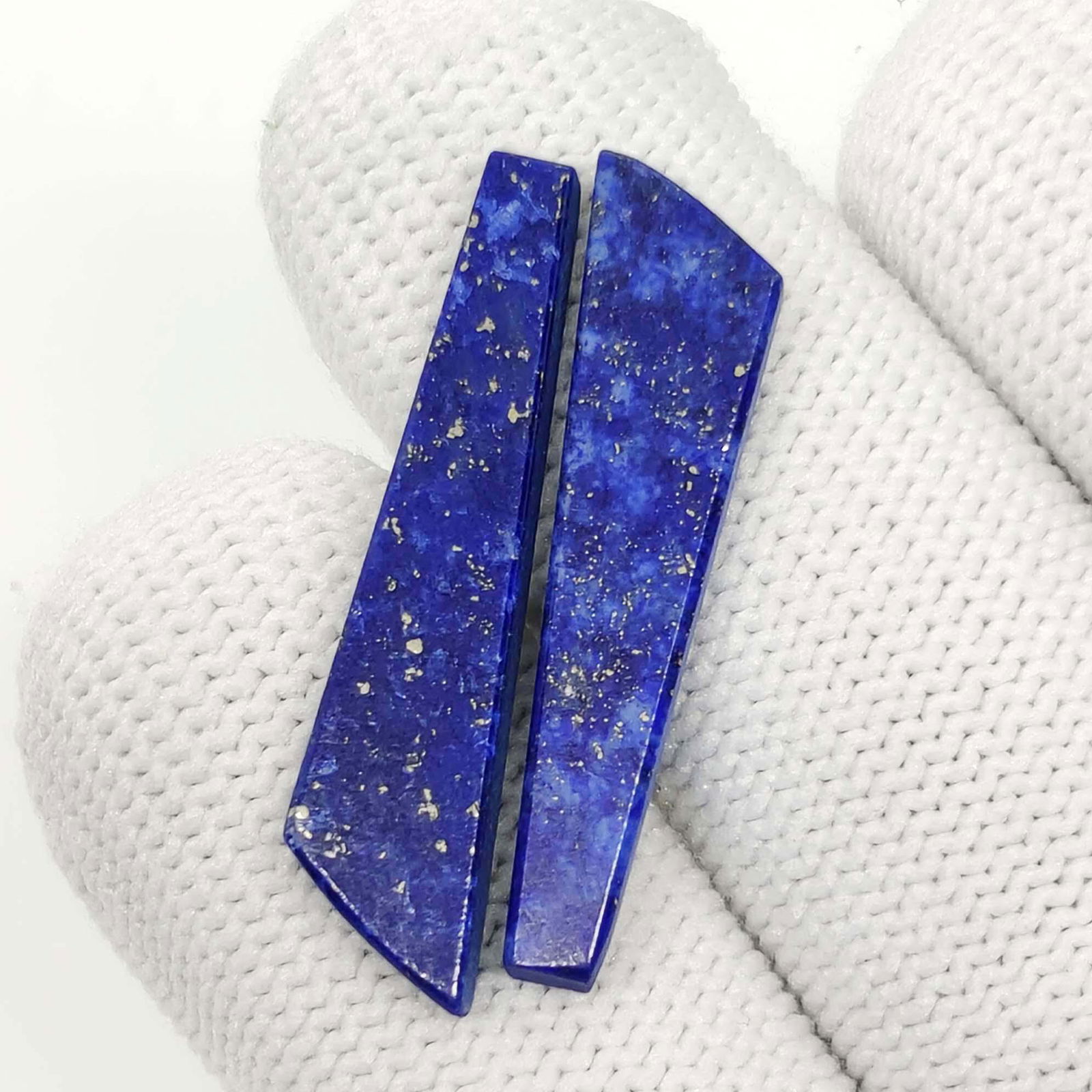 12.75 Ct Natural Lapis Lazuli Earrings Pair (1 of 1)