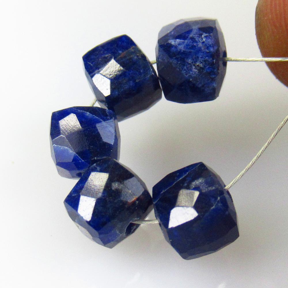 8.10 Ctw Natural 5 Lapis Lazuli Drilled Square Beads: No Reserve! Title: 8.10 Ctw Natural 5 Lapis Lazuli Drilled Square Beads Stone Clarity: Opaque Gemstones: Natural Lapis Lazuli Beads Carat Weights: 8.1 Size/Dimensions: 6.2x5.2 - 6.7x6.2 mm / 5 Pc's Ad