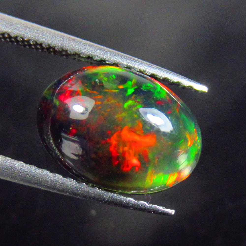 Natural Black Fire Opal - 1.98 Ct (1 of 3)