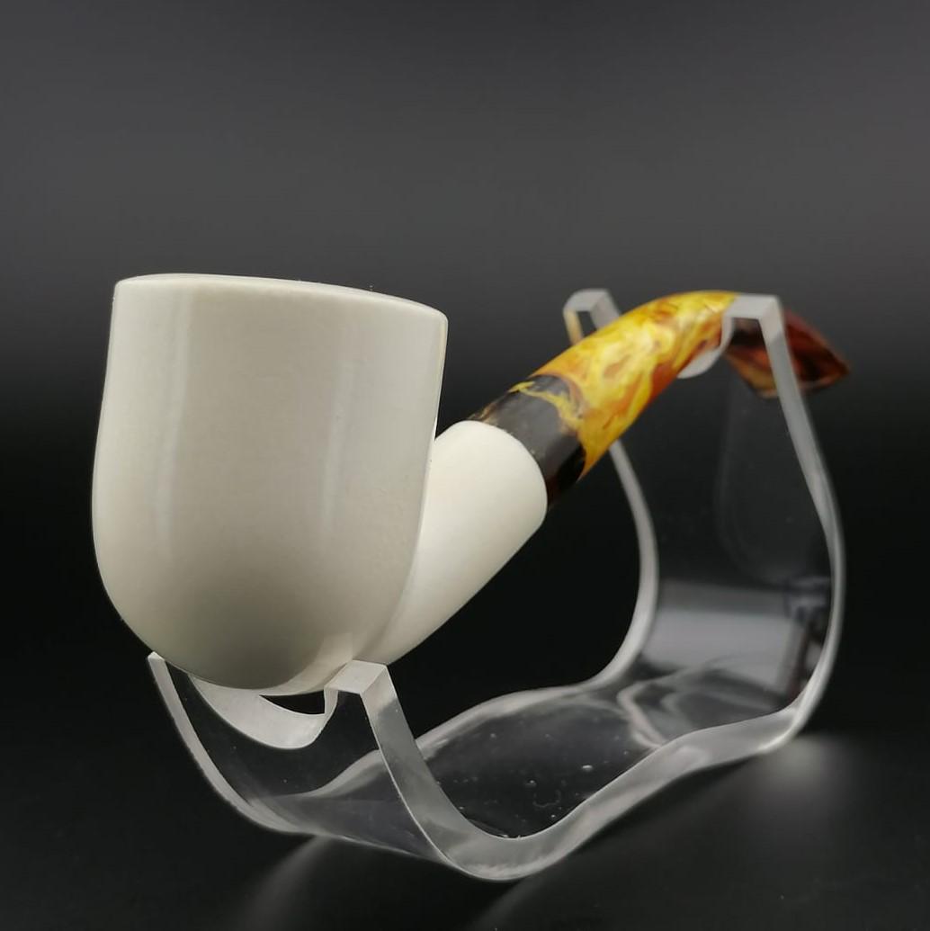 Classic Smooth Meerschaum Pipe (1 of 9)