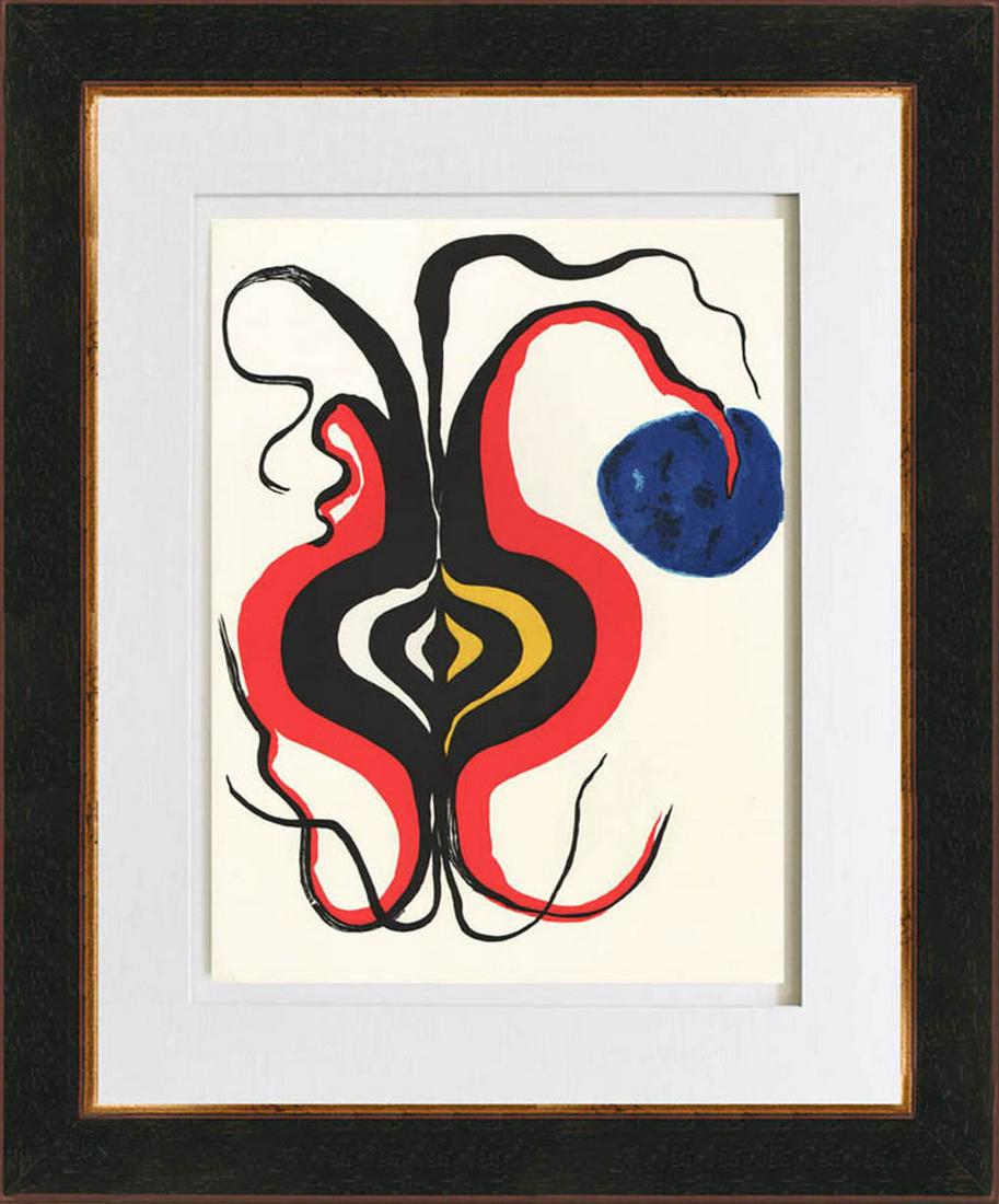 Calder Lithograph DM07156 Derriere le miroir 1966 (1 of 4)