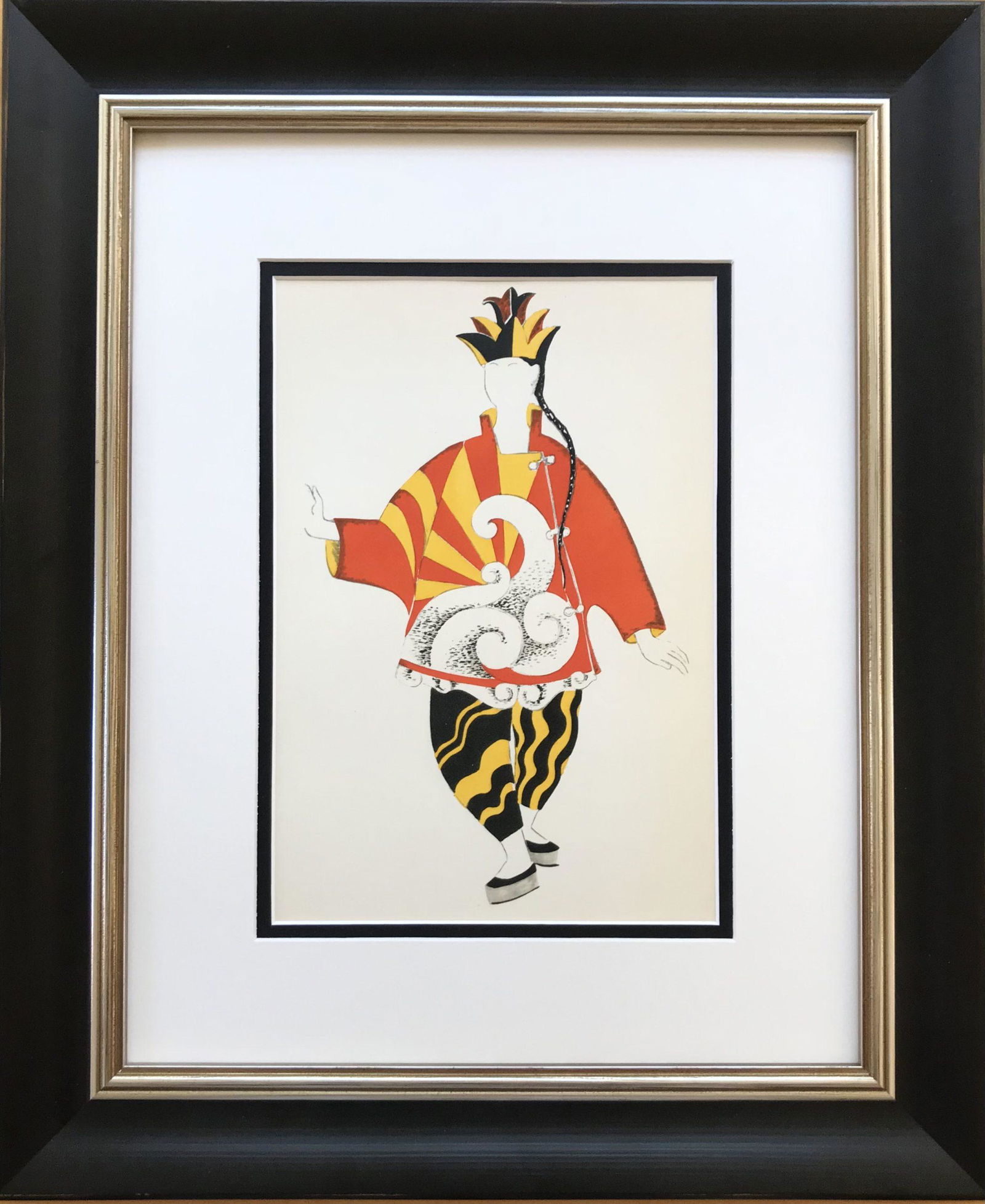 Picasso lithograph Framed Parade costume 1954 (1 of 1)