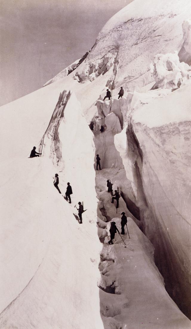 AUGUSTE-ROSALIE BISSON - Ascent Of Mont Blanc, 1861 (1 of 1)