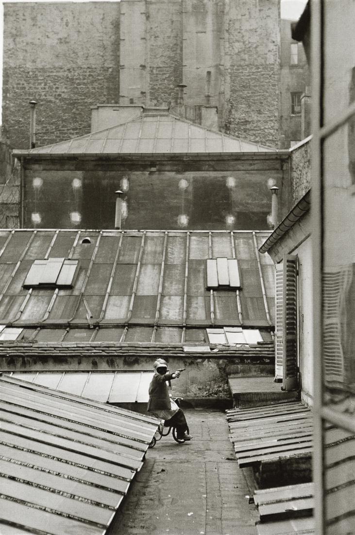 HENRI CARTIER-BRESSON - Paris, France, 1953: Artist: Henri Cartier-Bresson Title: Paris, France, 1953 Medium: Duotone Photo Litho, 2006, Italy Dimensions: 5.95x8.95" Description: Heat Wax Mounted on 8.5x11" Conservation Board Artist Bio: Henri C