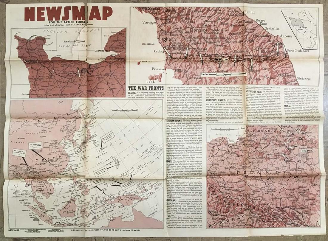 PO Valley, Italy: Publication Date: 7/10/1944 Title: PO Valley, Italy Cartographer: OFFICE STRATEGIC SERVICES, R AND A BRANCH Publisher: ARMY INFORMATION BRANCH. ARMY SERVICE FORCES Height: 33 Width: 33.75 Published on