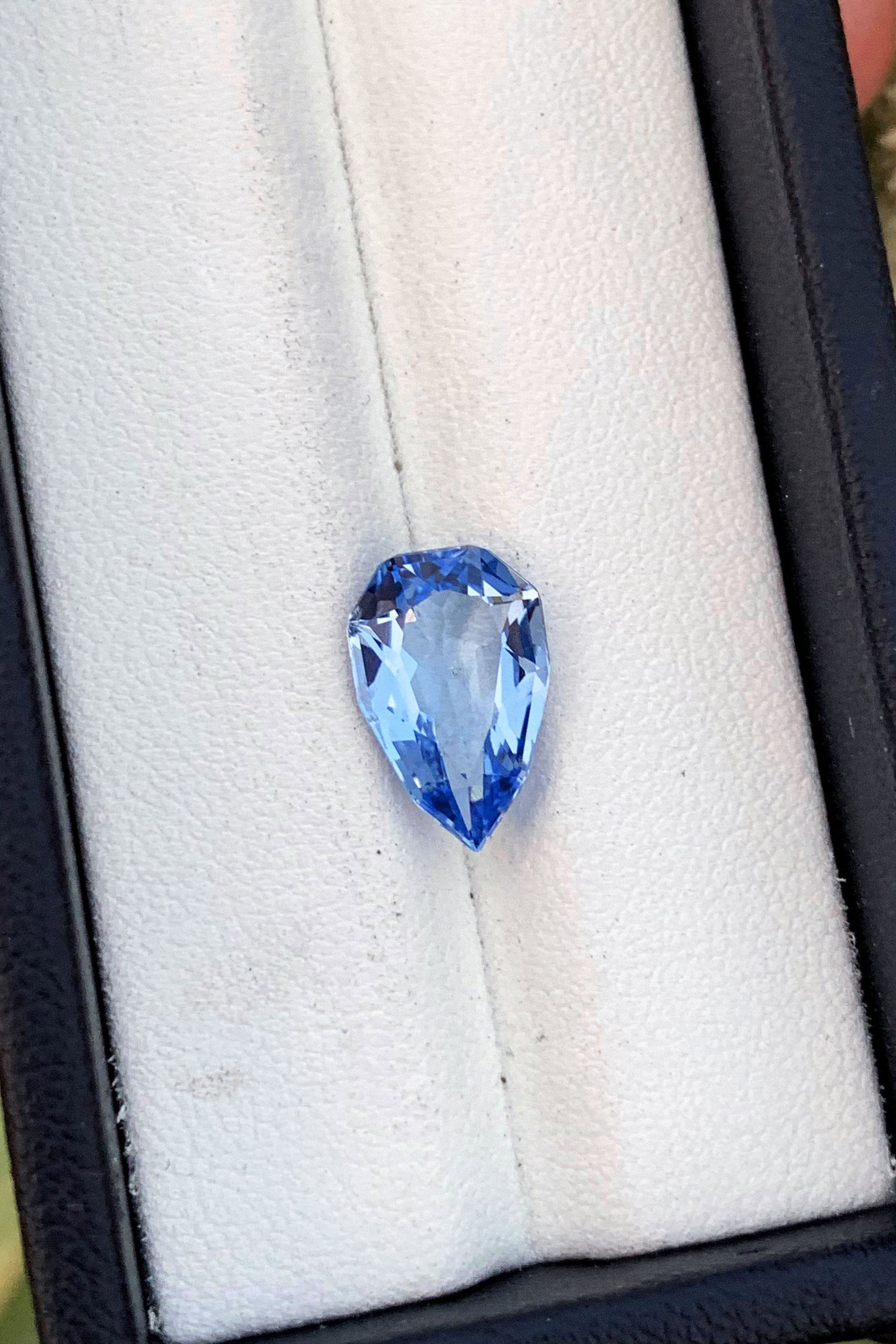 Natural Santa Maria Aquamarine Gemstone, Pear Shape Aquamarine Loose Gemstone For Ring Making, Blue (1 of 6)