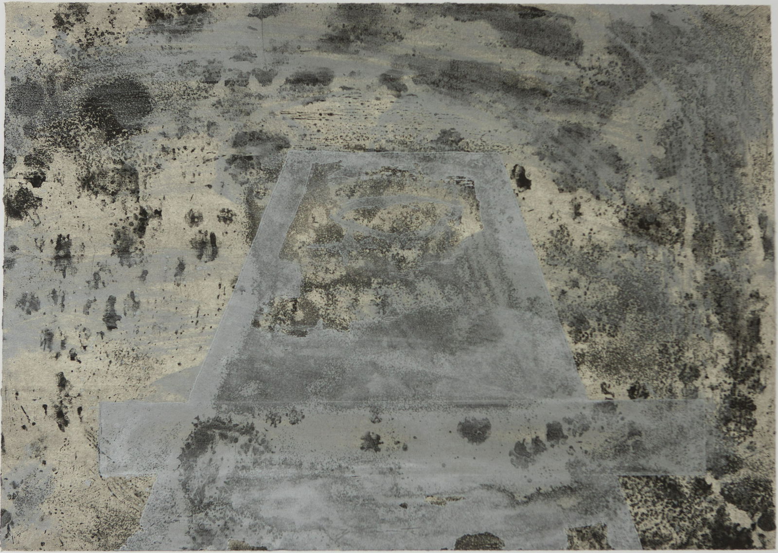 José Luis Bustamante, Mexican, engraving, 2004: Artist: José Luis Bustamante (Mexico, 1955) Title: Templo (plata) Date: 2004 Medium: engraving Dimensions: 19.7 x 27.6 in. (50 x 70 cm.) Reserve: $400.00 Shipping: Domestic: Flat-rate of $45.00 t