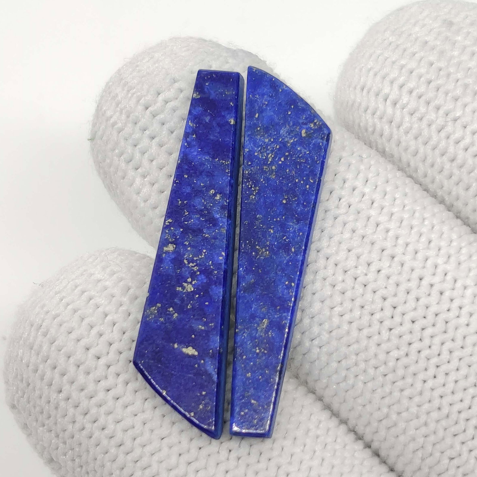 13.95 Ct Natural Lapis Lazuli Earrings Pair (1 of 1)