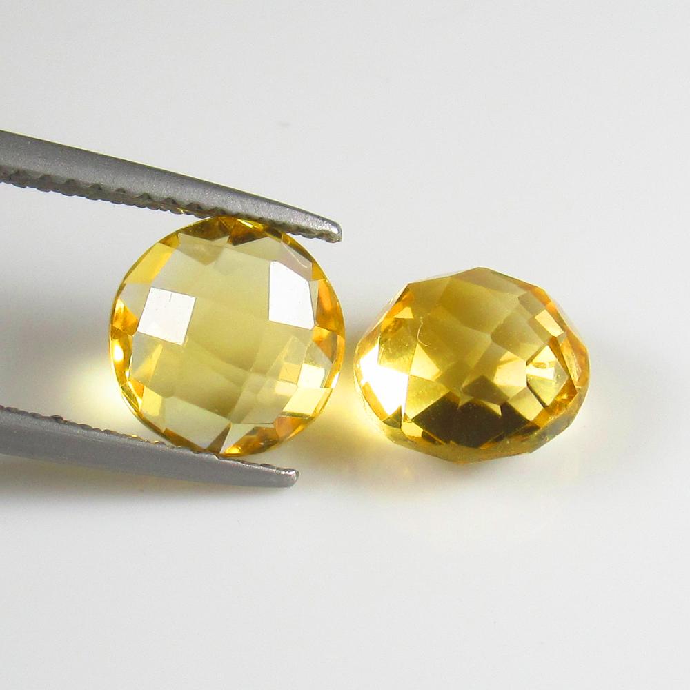 Natural Citrine Pair - 4.70 Ct (1 of 2)