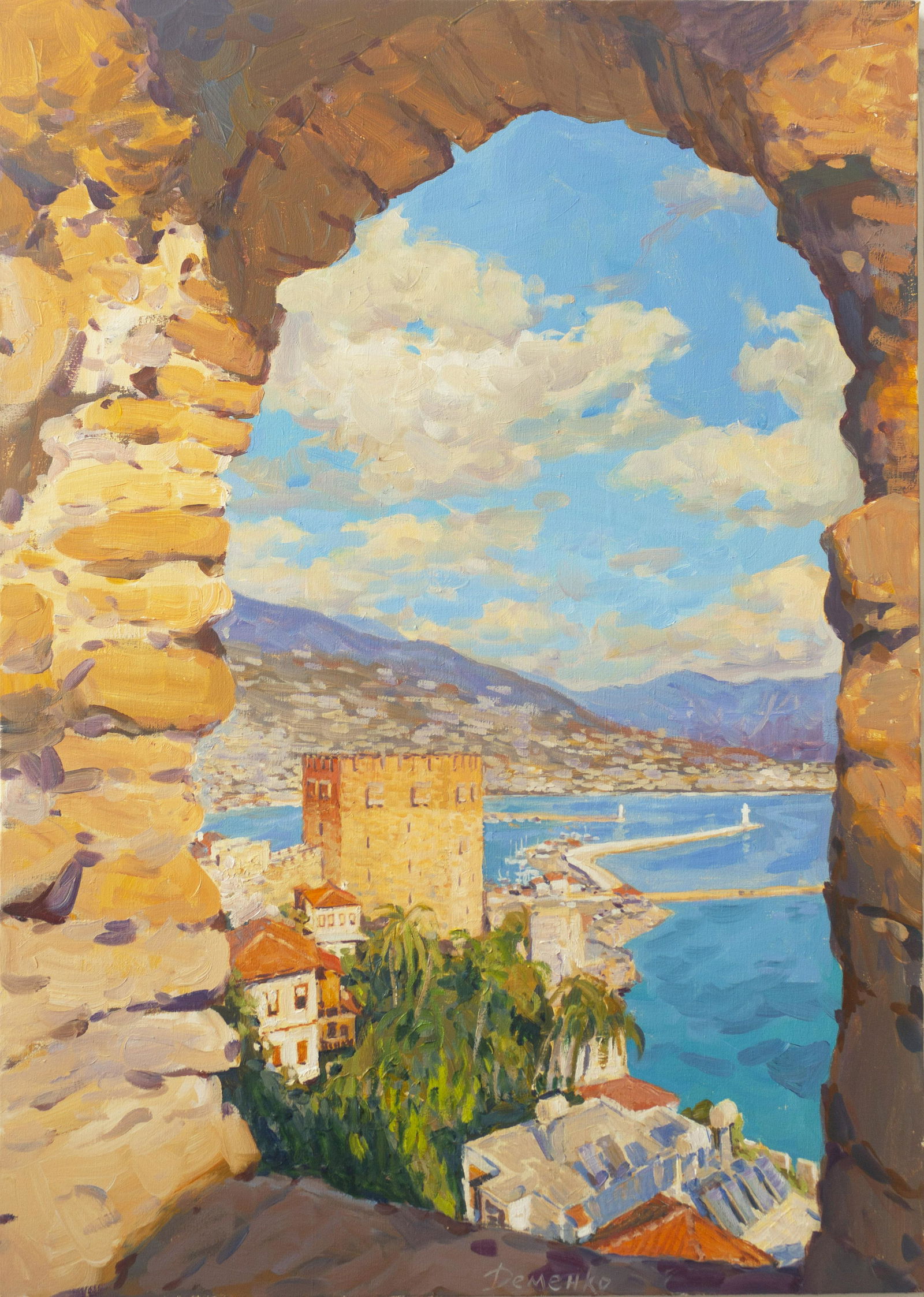 Demenko Anatoly - Window in Alanya, Seacape (1 of 6)