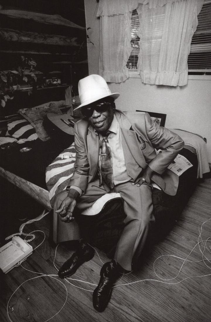 JIM MARSHALL - John Lee Hooker, Redwood City, CA. (1 of 1)