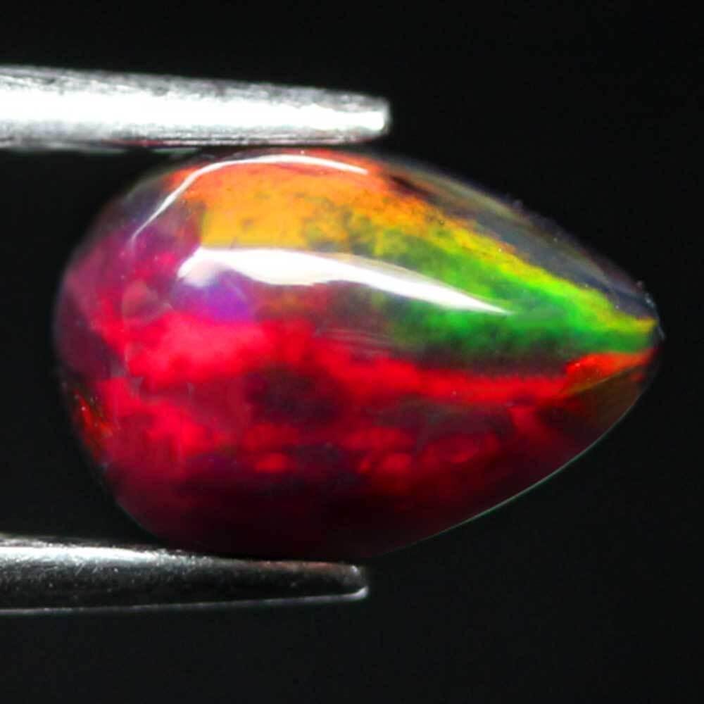 Natural Unheated Multicolor Welo Ethiopian Opal Pear Shape (1 of 3)