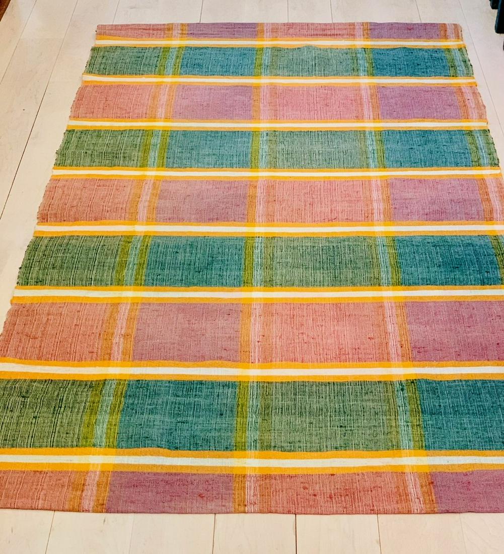 Early 20th c Rag Carpet (1 of 2)