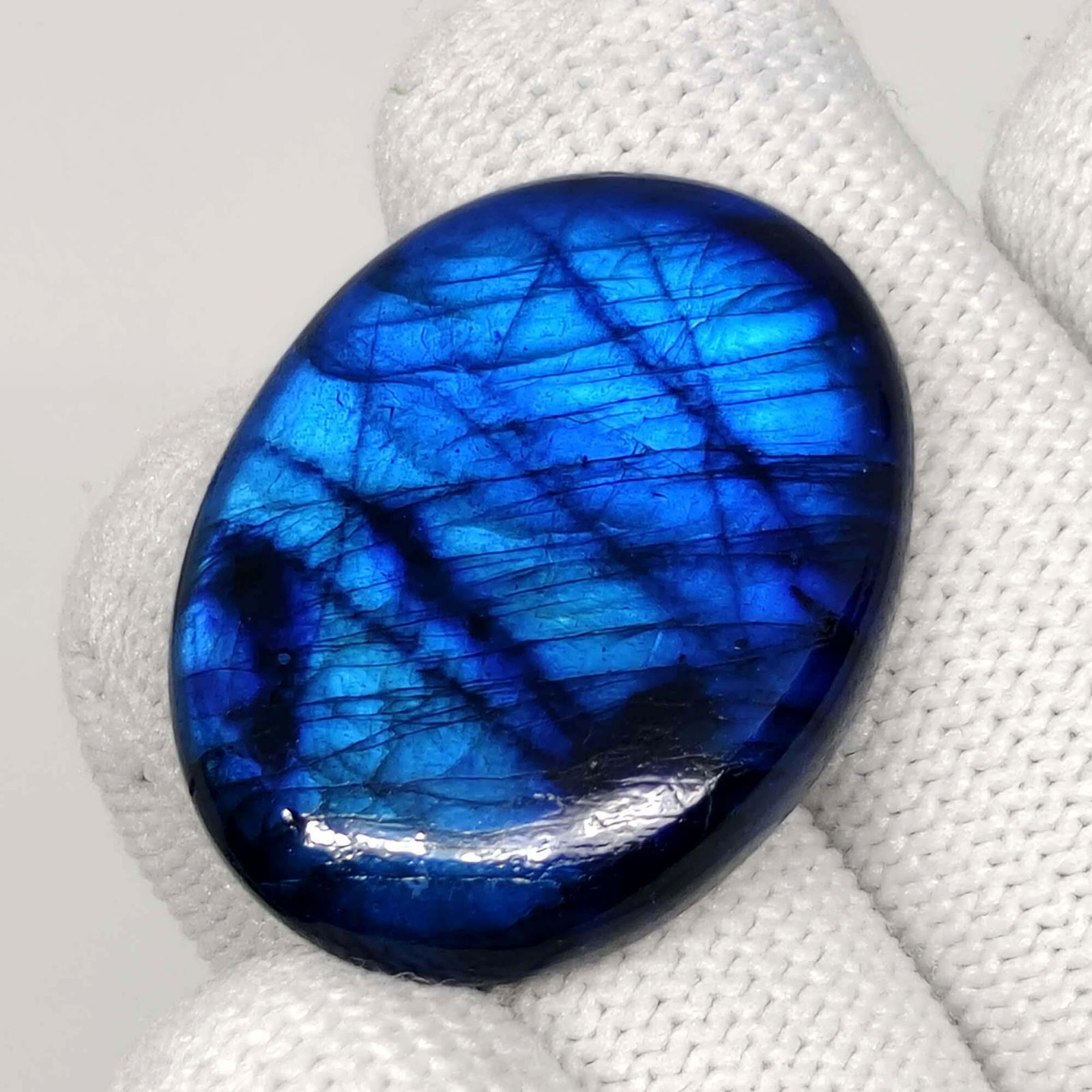 45.50 Ct "Stunning" Deep Blue Fire Labradorite (1 of 2)