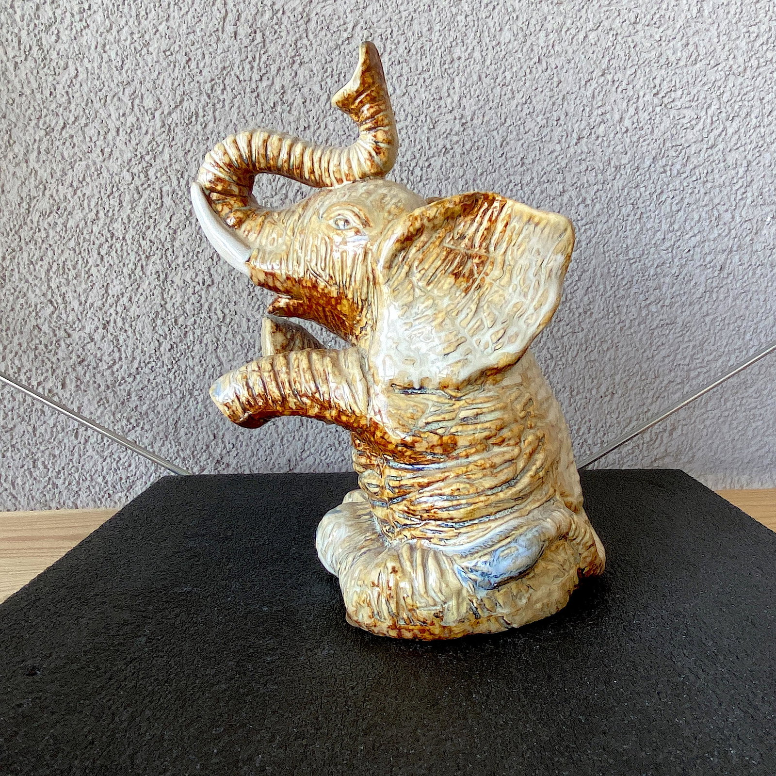 Ceramic elephant statue - 2