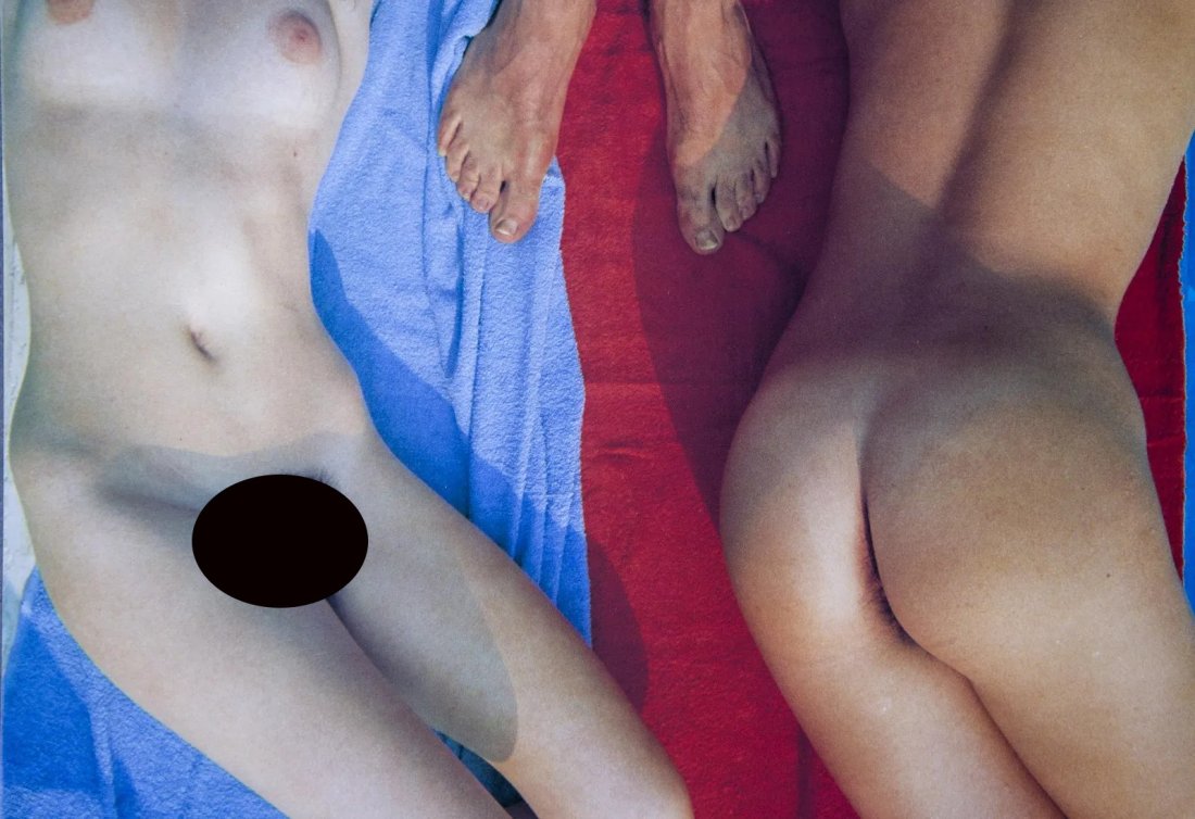 Franco Fontana: Nude No.5: Artist: Franco Fontana Title: Nude No.5 Print Date: 1984 Medium: Photo Litho with Copyright 1984 Franco Fontana Printer Location: Printed in Japan for Nippon Geijutsu Shuppansha member club Dimensions