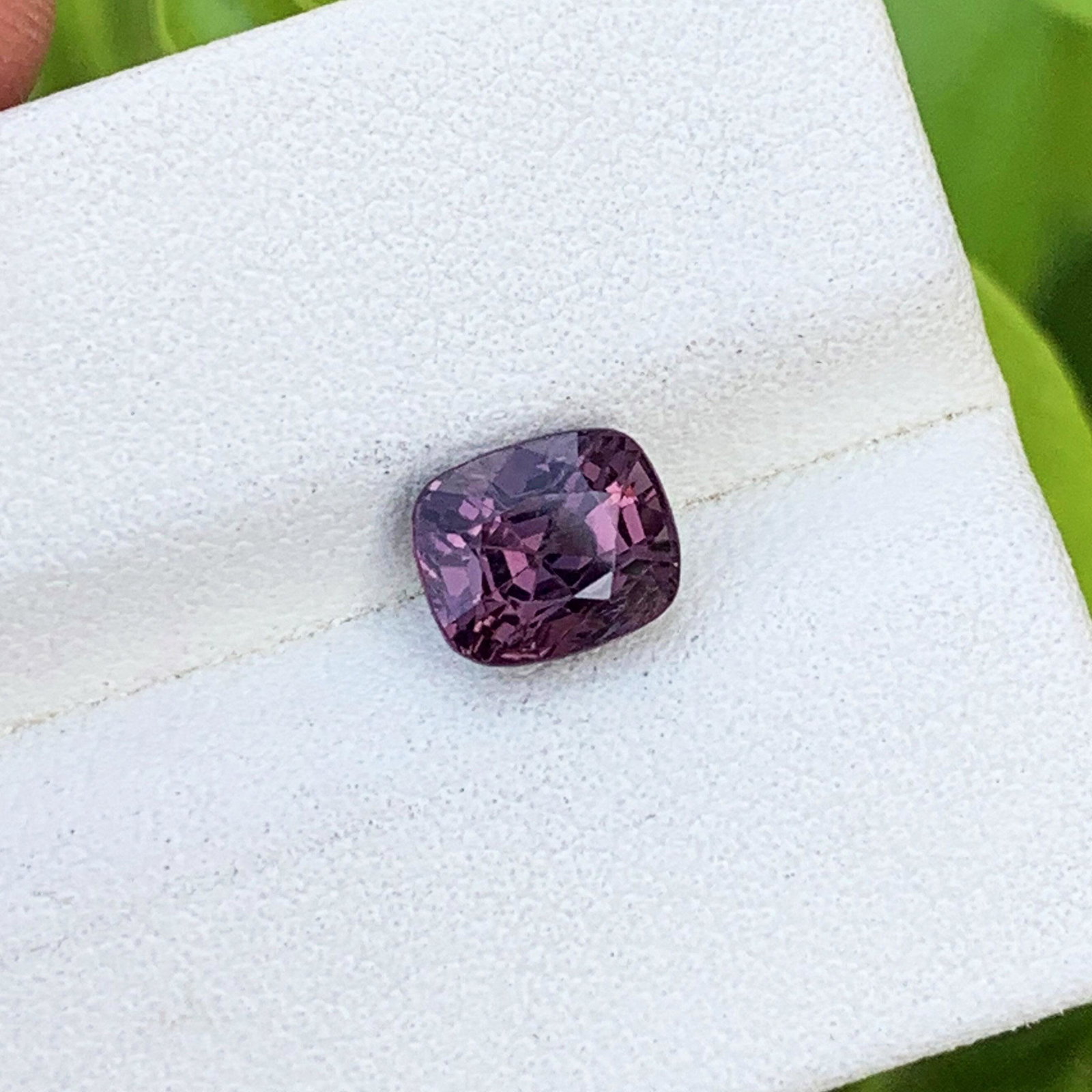 Graph Color Spinel Loose Gemstone, Faceted Spinel Gemstone, Natural Spinel For Ring Making, Deep (1 of 5)