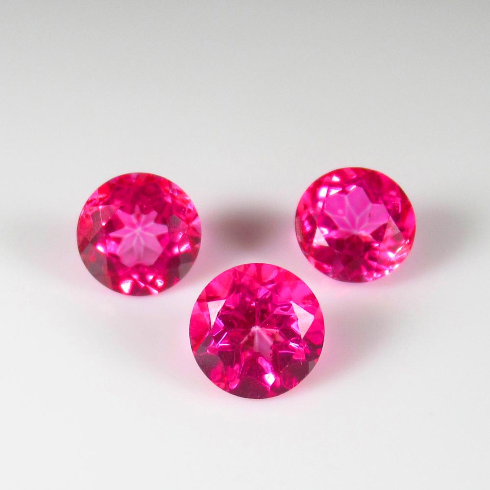 Natural Pink Topaz Set- 4.95 Ct (1 of 2)