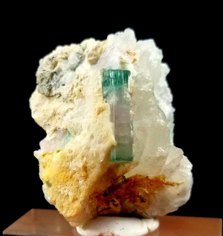 64 Gram Lovely Natural Bi Colour Tourmaline Crystal Specimen From Paprok (1 of 8)
