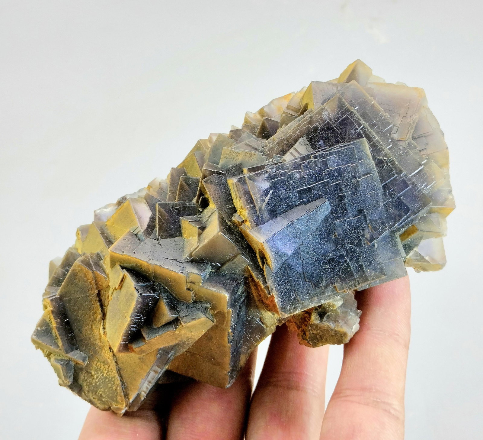 382 Gram Attractive Natural  Cubic Flourite Specimen (1 of 5)