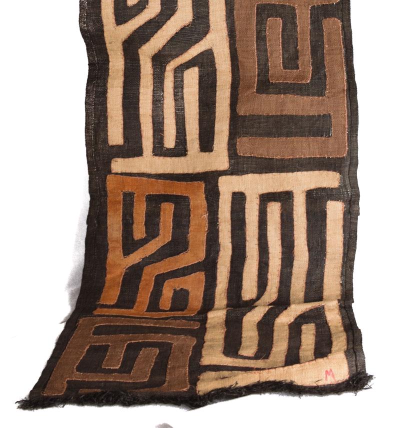 Textile - Cloth - Shoowa-Kuba - DR Congo 280 cm (1 of 6)