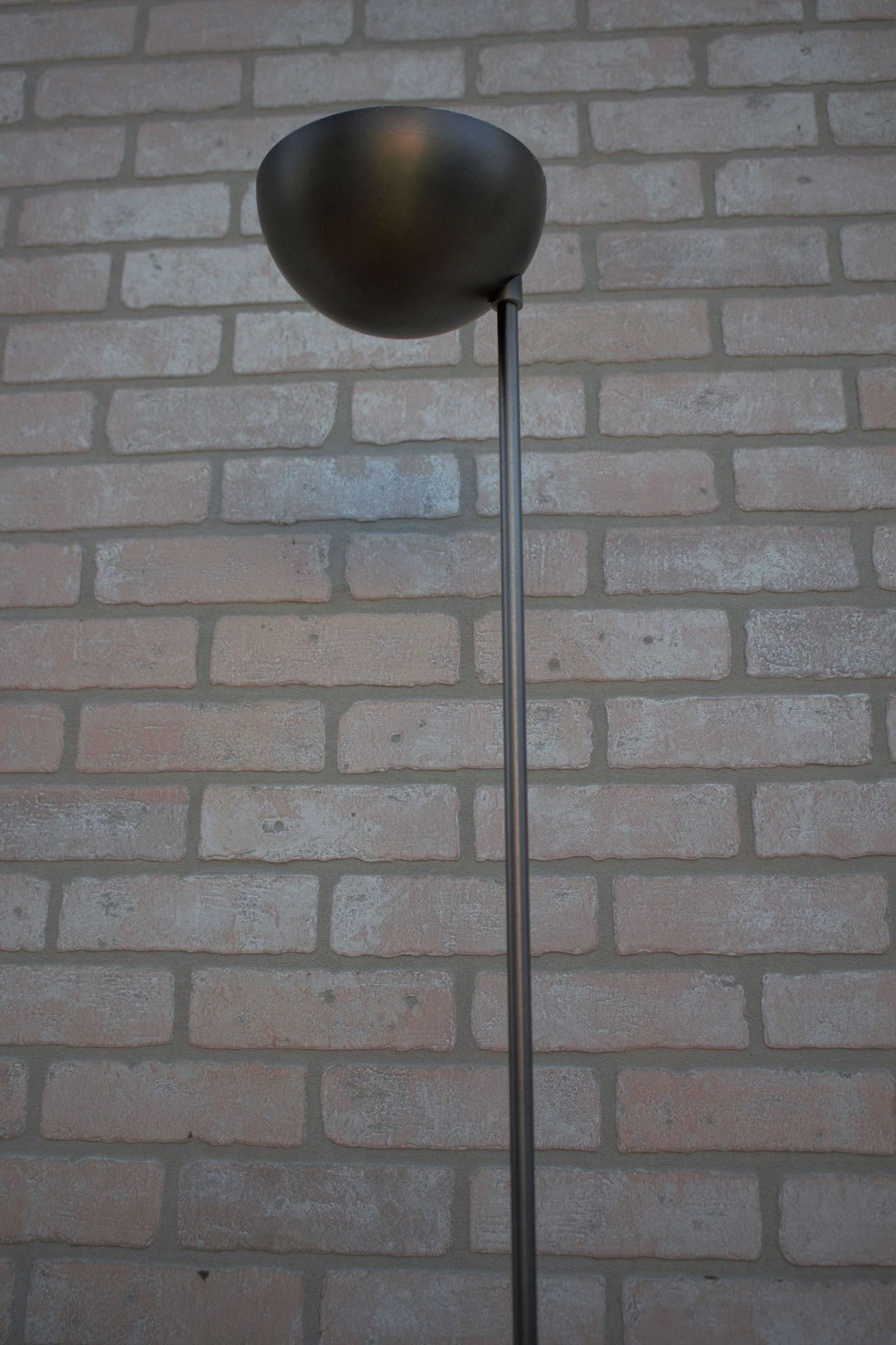Mid Century Modern George Kovacs Brushed Pewter Halogen Floor Lamp (1 of 5)