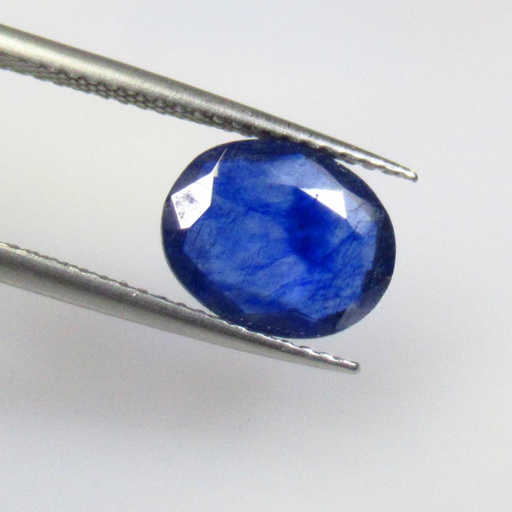 2.51 Ctw Natural Diffusion Sapphire Oval Cut (1 of 2)