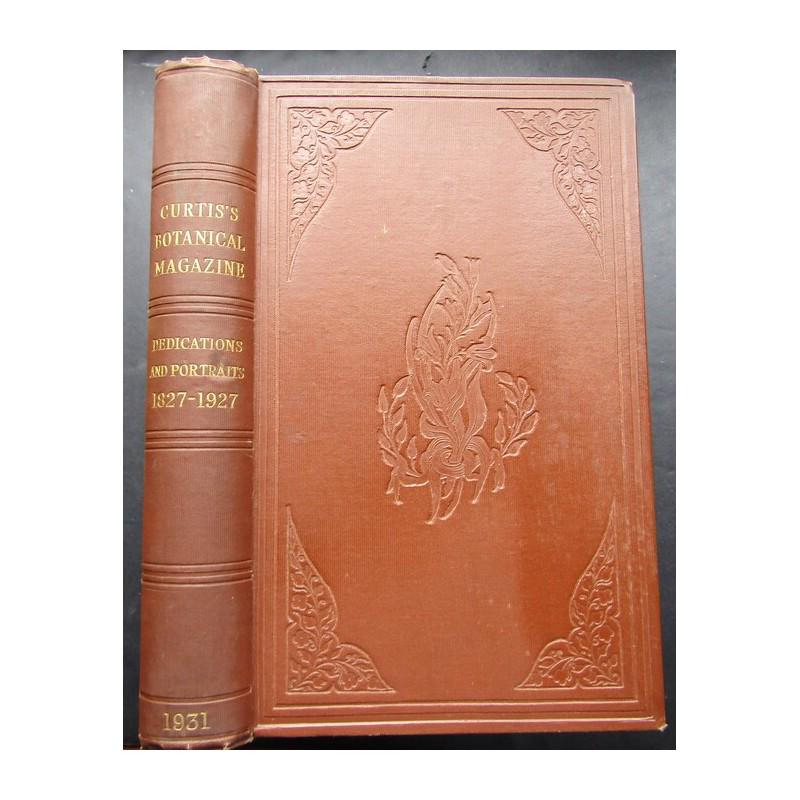 Curtis's Botanical Magazine Dedications 1827-1927 (1 of 4)