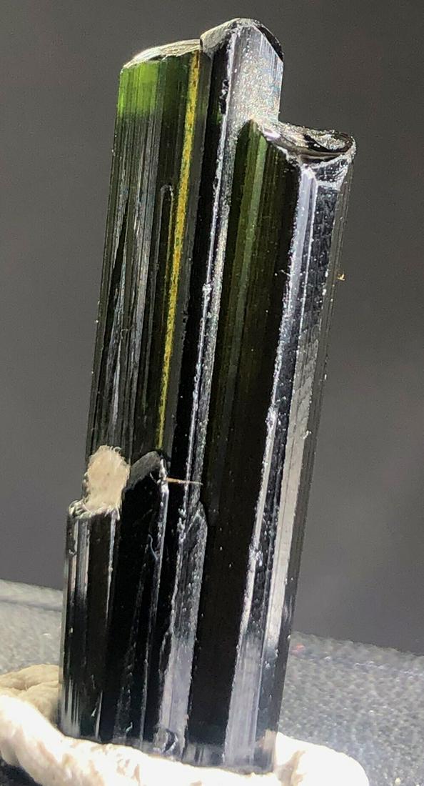 Tourmaline Specimen from Afghanistan 3.16 gram = 30*10*9mm: Materials: Gem type: Tourmaline Description Tourmaline Specimen from Afghanistan 3.16 gram = 30*10*9mm Weight : 3.16 gram Size : 30*10*9mm Origin : Pakistan Treatment : Natural DHL Shipphing Economy S