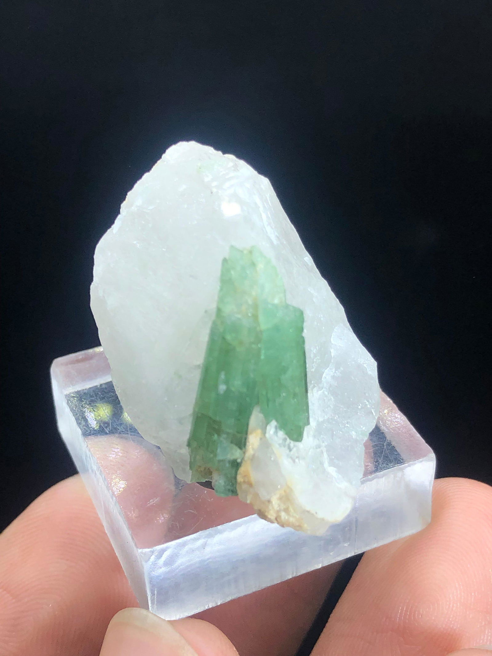 Natural Tourmaline, Green Tourmaline Crystals With Quartz , Raw Tourmaline , Rough Tourmaline (1 of 7)